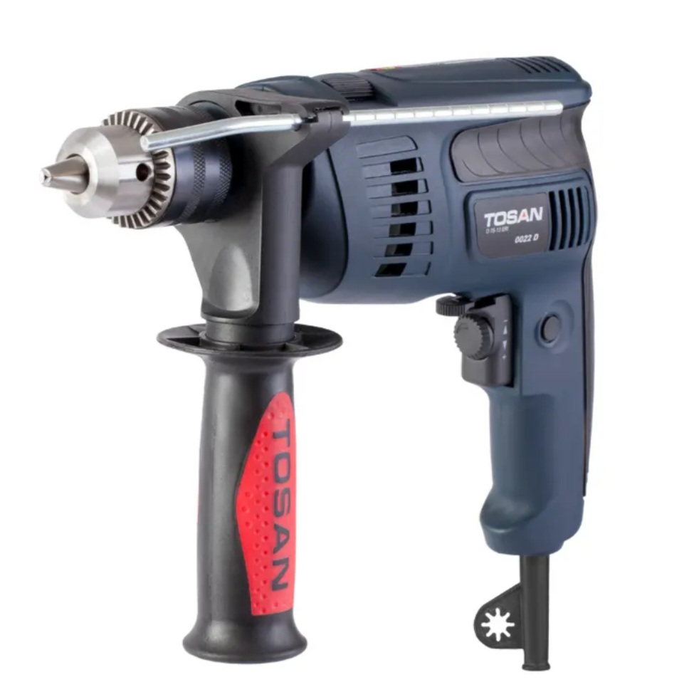 دریل چکشی 13 میلی‌متر 750 وات آچاری توسن مدل 0022D
